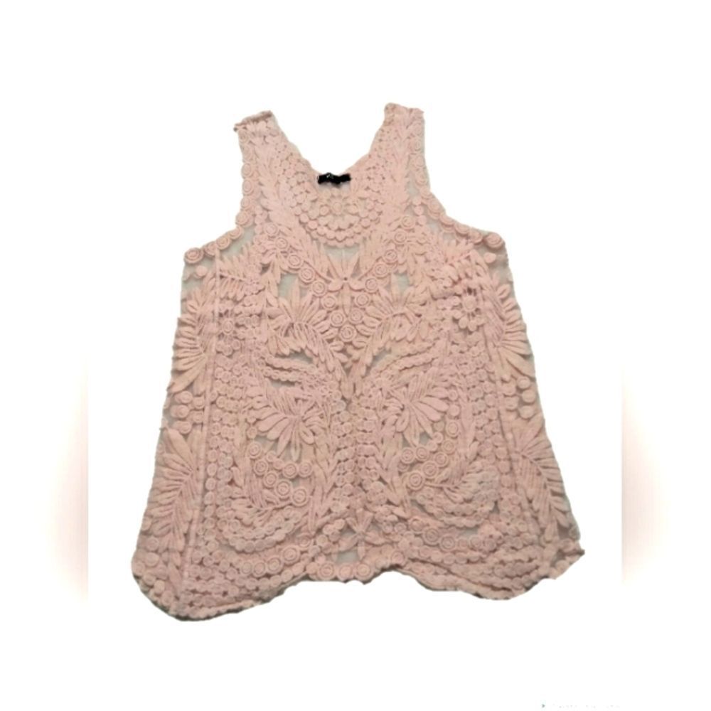 Alt. B Crochet boho blouse